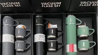 Zaids Online Store |Vacuum Flask Set 500ml 12 Hour Lasting|For order come what's app no 03062214363