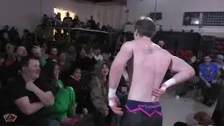 Drake Pharaoh w/ Leela Hall vs Jack Delaney #prowrestling #indiewrestling #kaos 