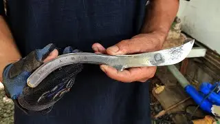 Making knife from old wrench | Step By Step