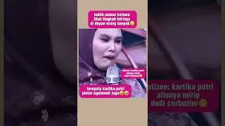 istri habib usman ngelawak depan orang banyak#habibusman#kartikaputri#artist#masukberanda#shorts