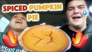 I PRANKED Nic with a Spicy Pumpkin Pie [Tasty Prank]