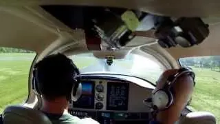 N2522F Arrival Rwy 6 Potomac Airfield MD