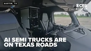 Autonomous semi-trucks are on Texas roads