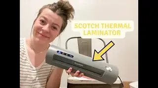 Honest laminator review from a stay at home mom/teacher