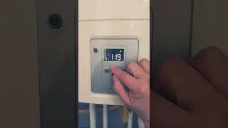 Газовый котёл Bosch- 6000 настройка мощности газа ГВС. горячей воды