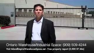 Ontario Warehouse and Industrial Space