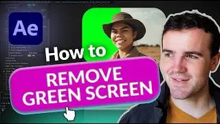 How to QUICKLY remove green screen in After Effects (Step by Step)