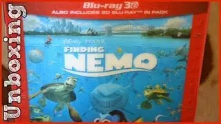 FINDING NEMO 3D BLU-RAY UNBOXING