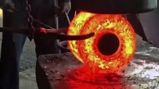 Extreme Dangerous Biggest Heavy Duty Hammer Forging Factory, Hydraulic Steel Forging Process