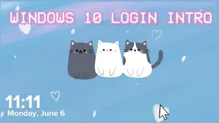 Easy Windows10 Computer Login Intro Capcut Tutorial *FREE Templates*