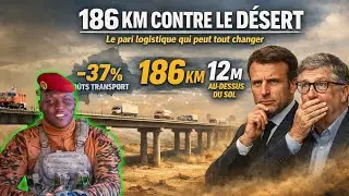Ibrahim Traoré choque l’Afrique : 186 km au-dessus du désert, 37 % de coûts en moins