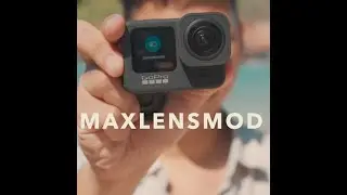 Fake Drone shot with GoPro Max Lens Mod
