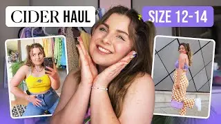 MIDSIZE GIRL TRIES CIDER! / Size 12-14 Try On Haul