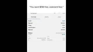 No Deposit Bonus 100$ #trading #bestgoldforexsignals #nodepositbonus