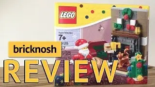 Review LEGO Exclusive Seasonal Christmas Set 40125 Santa's Visit
