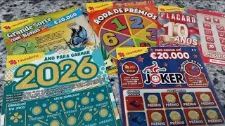 Mix of €2 tickets!!!!! Found some wins. Portugal lottery