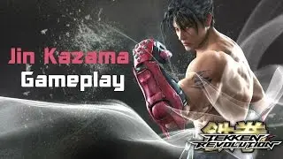 Tekken Revolution:Jin Kazama Gameplay