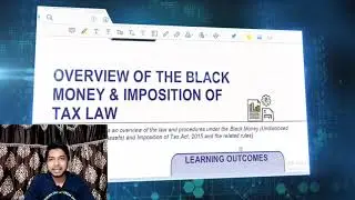 Black Money Act, 2015 | Part 1 of 4 | CA-Final | International Taxation | ICAI Study material
