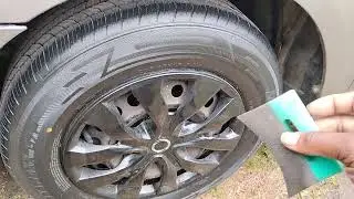 Simoniz Advanced tire shine gives the right 👍 type of shine