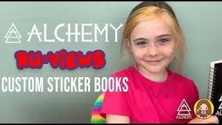 Alchemy Merch - Ru-views - Custom Sticker Books
