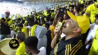 حمدان مغربي النمر فى الملعب مباراة الاتحاد والاهلي