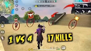 White444 99% Headshot Rate ⚡ll Solo VS Full Squad Gameplay⚡ ll Poco X3 Pro...Hunter White Bd 365
