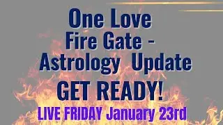One Love Sound Activation and Astrology  for Pluto Fire & Air CHALLENGE