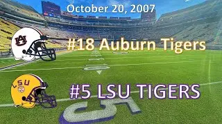 10/20/07 - #18 Auburn vs #5 LSU