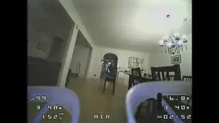 Mobula7 2x first rolls in acro mode