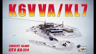 K6VVA/KL7 Endicott Island Alaska. From dxnews.com