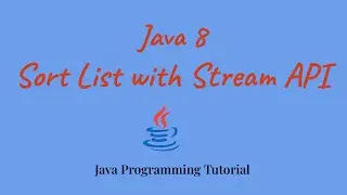 java 8 - How to Sort List with Stream API | Java Programming Tutorial | interview questions | R4Tech