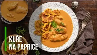 Kuře na paprice (bez mouky)