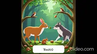 imagine a forest where animals always fought # Mithu the Wise Parrot