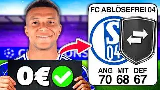 Kann ich Schalke NUR mit ABL&Ouml;SEFREIEN SPIELERN zum CHAMPIONS LEAGUE SIEG f&uuml;hren? 👀🏆