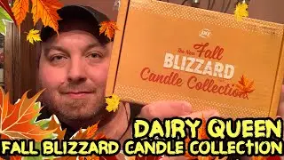 Dairy Queen Fall Blizzard Candle Collection Unboxing | Fall 2020