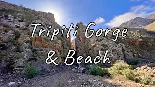 Tripiti Gorge & Beach, South Heraklion Crete Greece 4 K