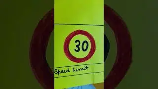 Road signs drawing #road_signs #Road #safety #traffic #followforsafety