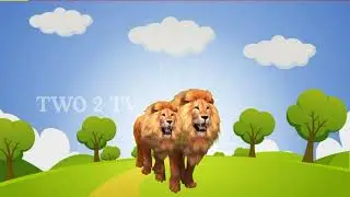 Indian Lion 🦁 Cartoon // New 2022 Video // Save Forest Save Lion #cartoon #Lion #forest #children