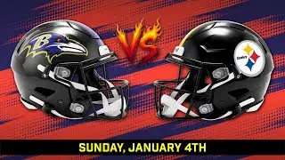 Free Football pick Baltimore at Pittsburgh Game of the Year from Joe Wiz as heard on ESPN New York