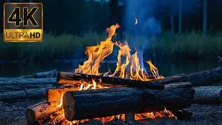 🎹 Smooth Summer Jazz + Fireplace in Ultra 4K to Help You Focus, Chill, and Recharge S1