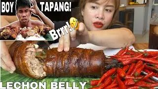 @boytapangvlogs7148 HINAMON AKO,ISANG MAHINANG NILALANG! LAMI KEYOW BRRRRR! MUKBANG | CRISPY LECHON