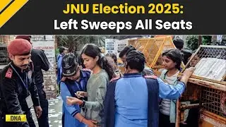 Результаты выборов в JNUSU 2025: левые снова побеждают JNU; ABVP выигрывает с перевесом | Выборы ...