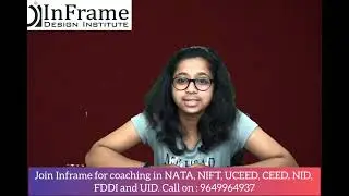 NATA  Topper | Marks 112 | Inframe Design Institute Student review | Testimonial
