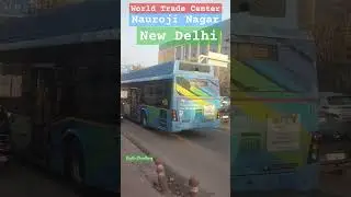 World Trade Centre,Nauroji Nagar New Delhi!!view From Road!!#youtubeshorts #Most Beautiful Place...🤗