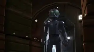 Star Wars Rebels S2 E19 The Forgotten Droid: Chopper Hides Aboard an Imperial Freighter