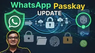 How to Create Passkey on WhatsApp | Chat Backup | #indiansignlanguage #passkeys #whatsapp #backup