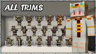 I collect every armour trim in suncity minecraft Ep 27