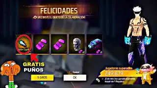 CONSIGO LOS NUEVOS PUÑOS DIVERGENTE CON GIROS GRATIS 😱🎁 EN TORRE DE TOKENS FF X JUJUSTSU KAISEN