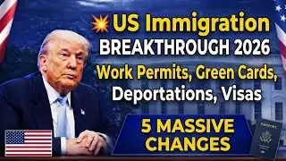 Finally! US Immigration GOOD NEWS Feb 2026  Work Permits, Green Cards, Deportations, Visas