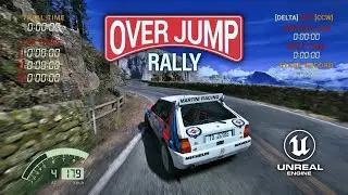 Over Jump Rally - 4K Beta Gameplay - Unreal Engine 5